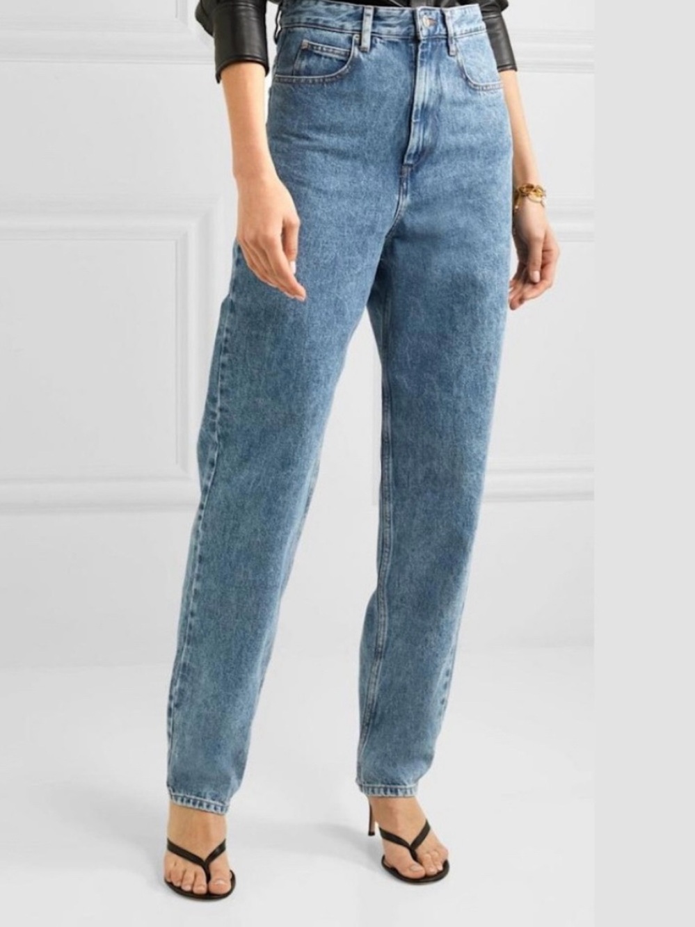 Isabel Marant Etoile Corsyj Light Wash Jeans Women's FR34 (US 2) -Designer